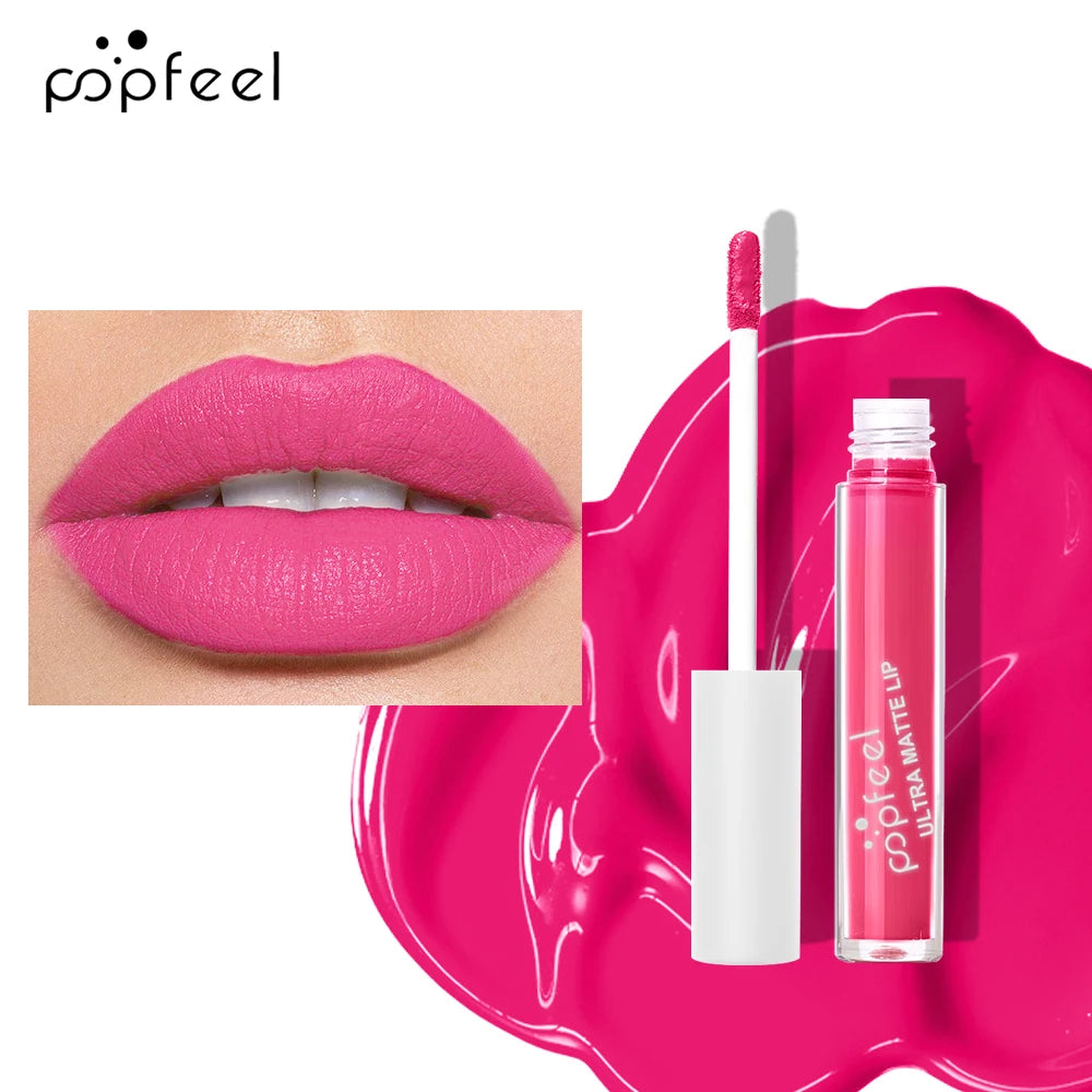 Party Lip Glaze Personality Candy Color Lip Gloss, Black Lip Glaze, Non-Stick Cup Long Lasting Lip Gloss