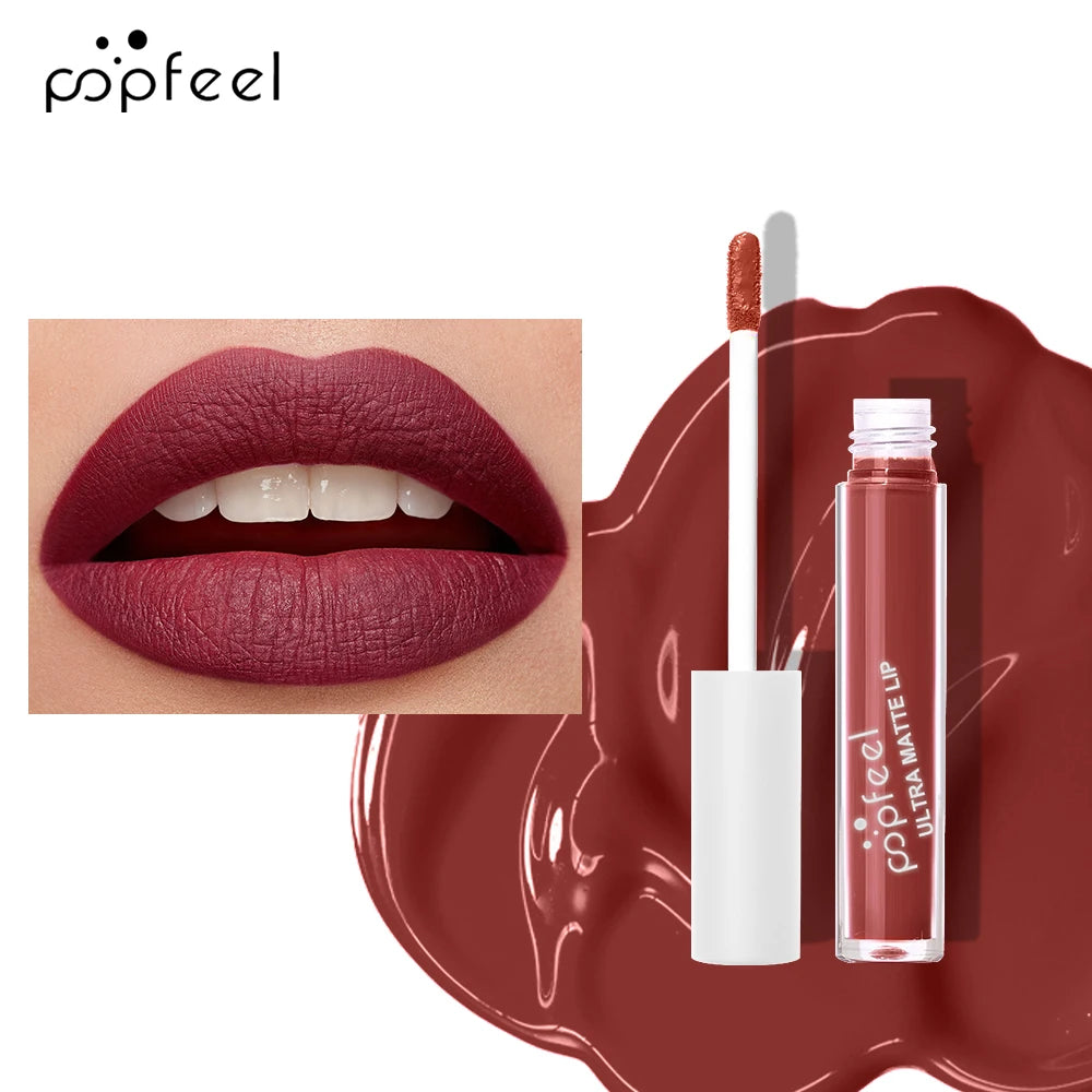Party Lip Glaze Personality Candy Color Lip Gloss, Black Lip Glaze, Non-Stick Cup Long Lasting Lip Gloss