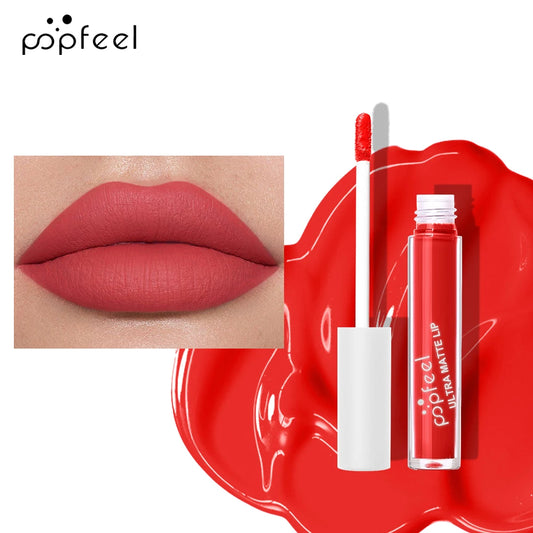 Party Lip Glaze Personality Candy Color Lip Gloss, Black Lip Glaze, Non-Stick Cup Long Lasting Lip Gloss
