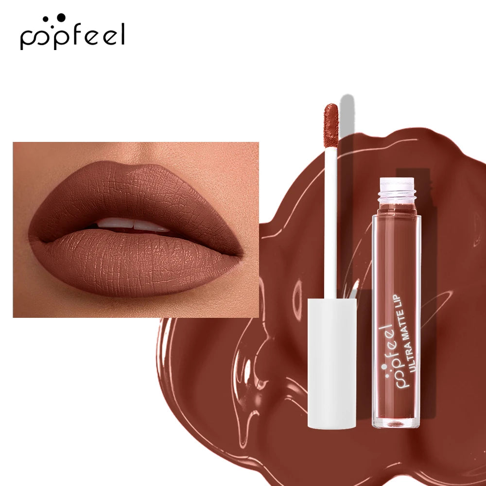 Party Lip Glaze Personality Candy Color Lip Gloss, Black Lip Glaze, Non-Stick Cup Long Lasting Lip Gloss
