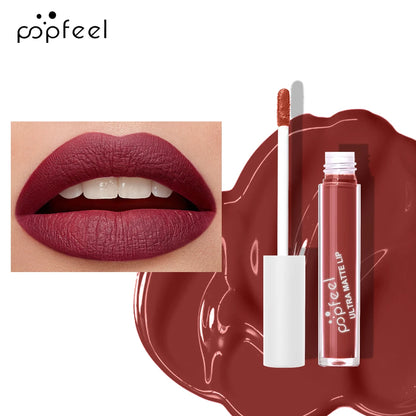 Party Lip Glaze Personality Candy Color Lip Gloss, Black Lip Glaze, Non-Stick Cup Long Lasting Lip Gloss