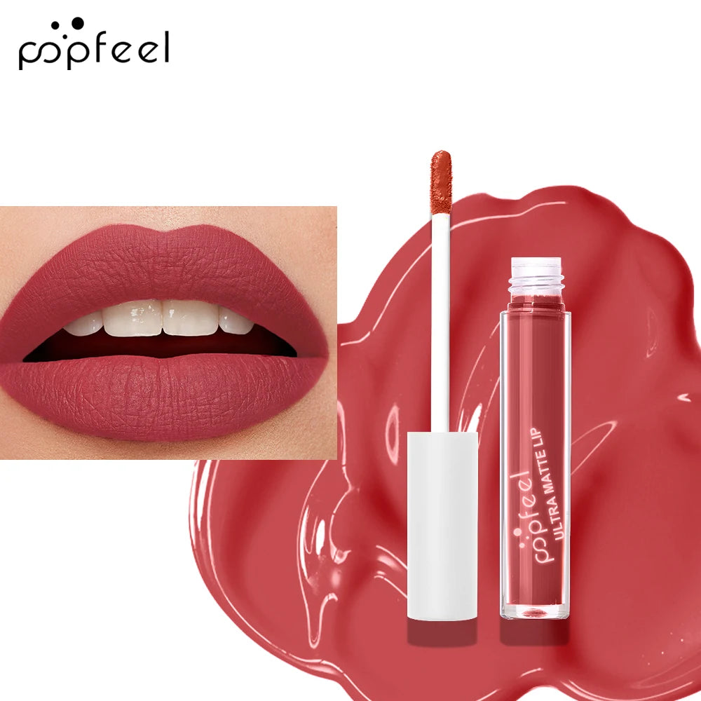 Party Lip Glaze Personality Candy Color Lip Gloss, Black Lip Glaze, Non-Stick Cup Long Lasting Lip Gloss