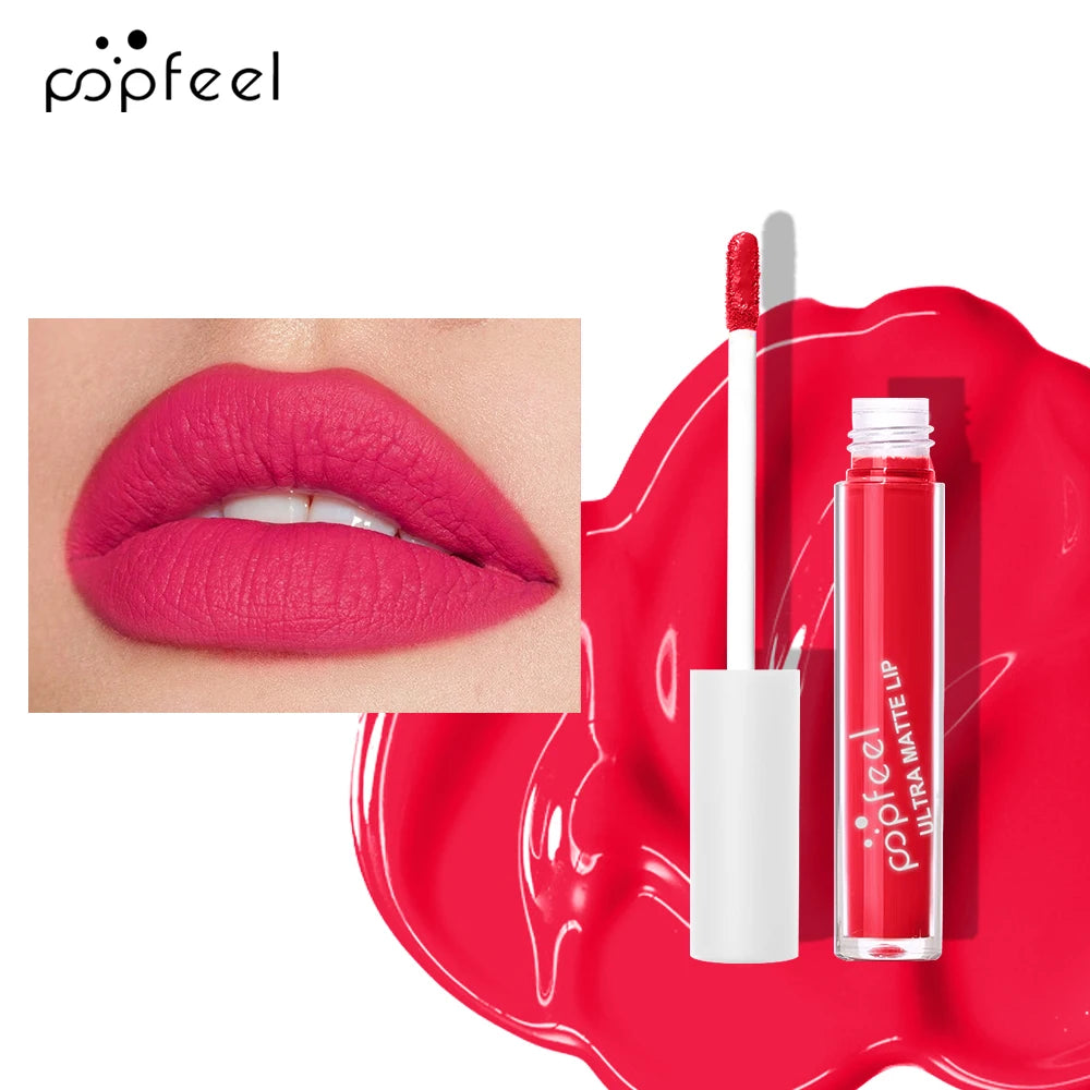 Party Lip Glaze Personality Candy Color Lip Gloss, Black Lip Glaze, Non-Stick Cup Long Lasting Lip Gloss
