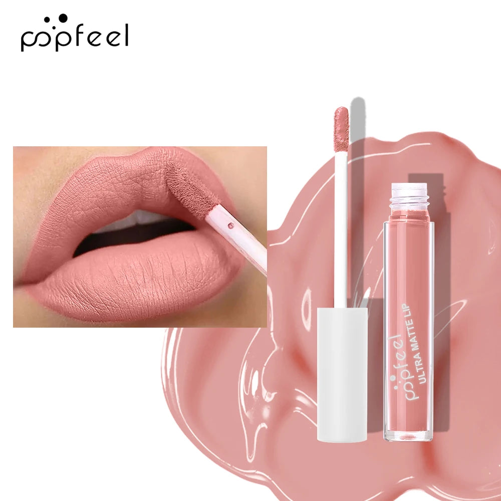 Party Lip Glaze Personality Candy Color Lip Gloss, Black Lip Glaze, Non-Stick Cup Long Lasting Lip Gloss