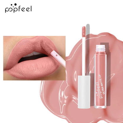 Party Lip Glaze Personality Candy Color Lip Gloss, Black Lip Glaze, Non-Stick Cup Long Lasting Lip Gloss