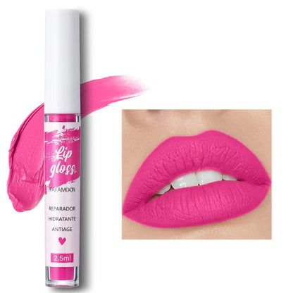 12 Colors of Lip Gloss, Waterproof and Sweat-Proof, Non-Sticky, Long-Lasting Matte and Non-Fading Matte Velvet Lip Gloss